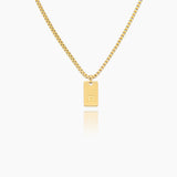 Elegant Initial Charm Single Necklace