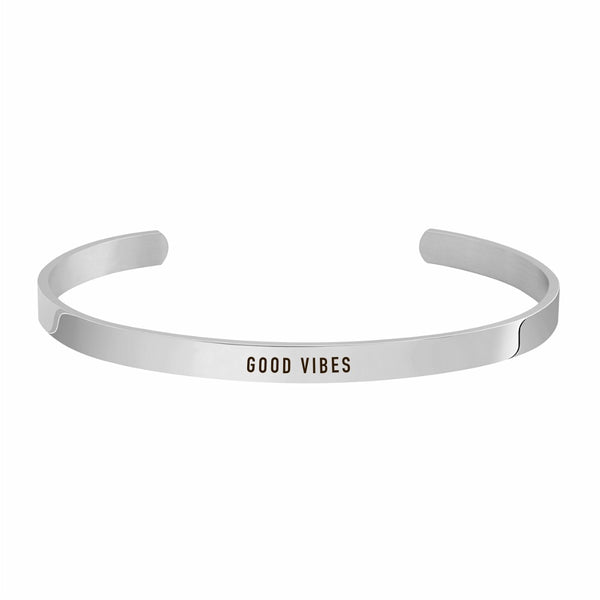 "GOOD VIBES" CUFF